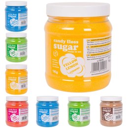 Kolorowy smakowy cukier do waty cukrowej ZESTAW 8 x 1 kg