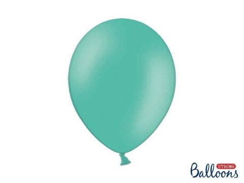 Balony Strong, Pastel Aquamarine Miętowe, 30cm, 100 szt. Balony Strong, Pastel Aquamarine Miętowe, 30cm, 100 szt.