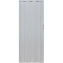 Drzwi harmonijkowe 001P-49-90 biały dąb mat 90 cm