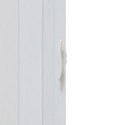 Drzwi harmonijkowe 001P-49-90 biały dąb mat 90 cm