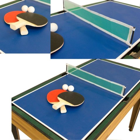 PIŁKARZYKI STÓŁ DO MULTI GIER 9W1 121x61x80CM PIŁKARZYKI STÓŁ DO MULTI GIER 9W1 121x61x80CM