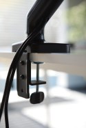 SAVIO UCHWYT BIURKOWY NA MONITOR 17''-32'', 2-9 KG, NA SPRĘŻYNIE GAZOWEJ UM-01