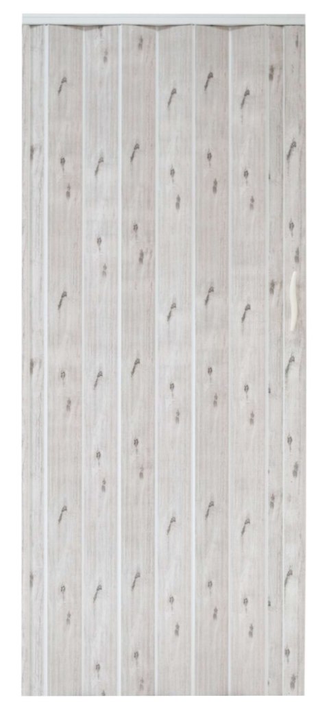 Drzwi harmonijkowe 001P-62-90 dąb alaska mat 90 cm Drzwi harmonijkowe 001P-62-90 dąb alaska mat 90 cm