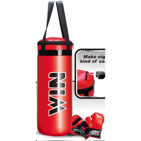 ZESTAW BOKSERSKI ENERO JUNIOR WOREK TRENINGOWY 22,5x15x38,5CM I RĘKAWICE ZESTAW BOKSERSKI ENERO JUNIOR WOREK TRENINGOWY 22,5x15x38,5CM I RĘKAWICE