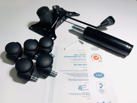 Fotel obrotowy do biurka CARRERA M DREAM PINK FABRIC