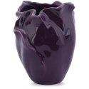 Ceramiczny Wazon 'Fioletowy Kwiat' z Antypoślizgowymi Podkładkami