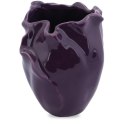 Ceramiczny Wazon 'Fioletowy Kwiat' z Antypoślizgowymi Podkładkami