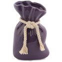 Fioletowy Wazon Ceramiczny Sakiewka z Sznurkiem i Antypoślizgowymi Podkładkami