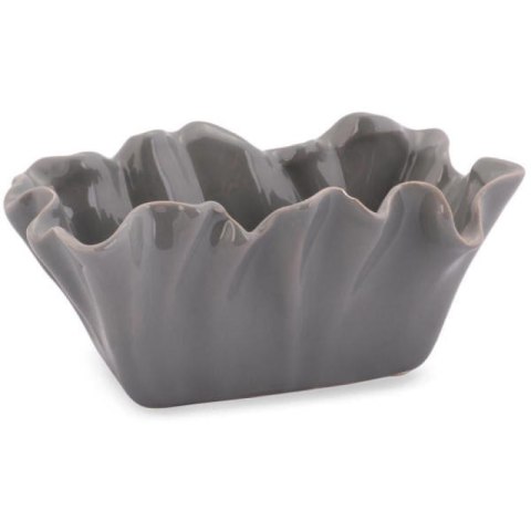 Nowoczesna Miseczka Dekoracyjna Koralowiec - Szara Ceramika