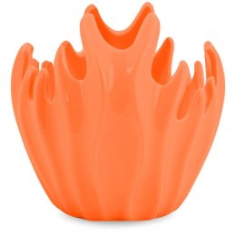 Pomarańczowa Dekoracyjna Miska w Kształcie Koralowca