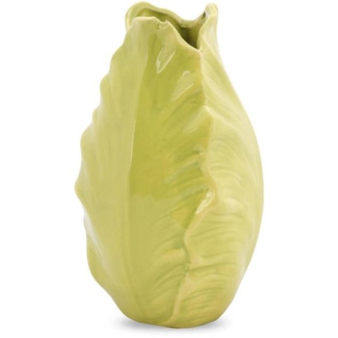 Wazon Dekoracyjny Pąk Kwiatu w Kolorze Zielonym