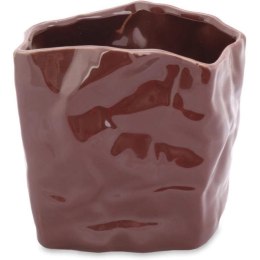 Wazonik Multifunkcyjny Brązowy z Antypoślizgowymi Podkładkami
