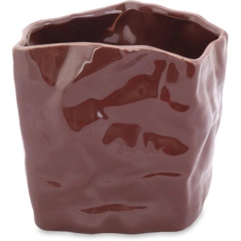 Wazonik Multifunkcyjny Brązowy z Antypoślizgowymi Podkładkami