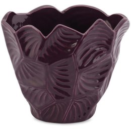 Ceramiczny Wazon Dekoracyjny z Antypoślizgowymi Podkładkami - Fioletowy