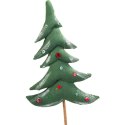 Choinka z naturalnych materiałów w kolorze zielonym 47 cm