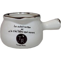 Dekoracyjny Ceramiczny Dzbanuszek z Odpływem Wody