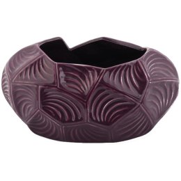 Dekoracyjny Wazon Ceramiczny Fioletowy Multifunkcyjny z Antypoślizgowymi Podkładkami