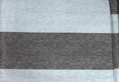 Elegancki Komplet Pościeli Satynowej w Brązowe Pasy