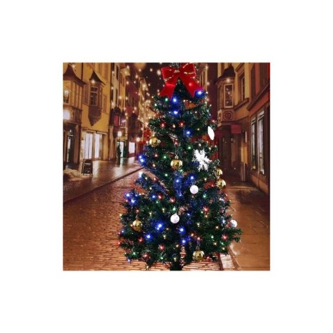 Lampki choinkowe 100 LED FLASH, wewnętrzne, zimny biały