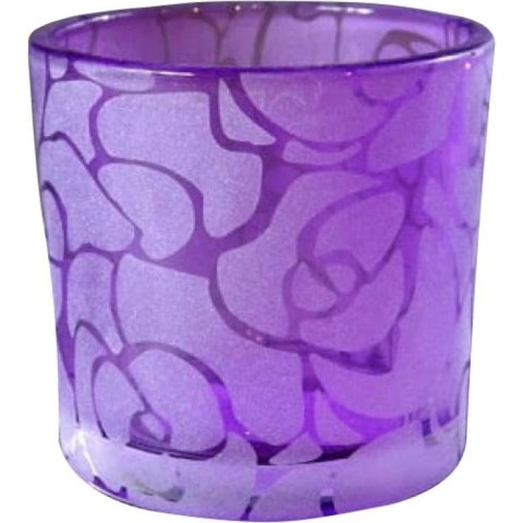 Mały świecznik fioletowy