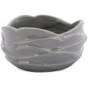 Miseczka Dekoracyjna Koralowiec w Kolorze Szarym