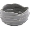Miseczka Dekoracyjna Koralowiec w Kolorze Szarym
