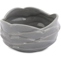 Miseczka Dekoracyjna Koralowiec w Kolorze Szarym