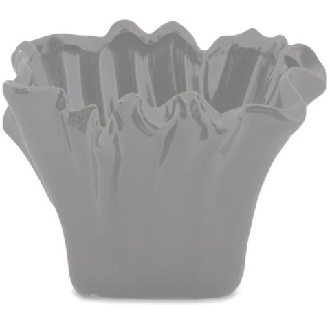 Miseczka Dekoracyjna Szary Koralowiec w Kształcie Kwadratu