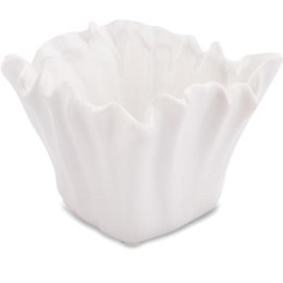 Miseczka dekoracyjna Koralowiec w kształcie kwadratu - biała