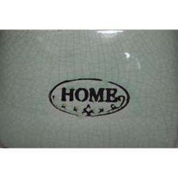 Osłonka ceramiczna home w miętowym kolorze 11x16 cm