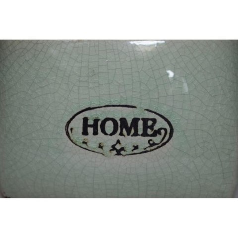 Osłonka ceramiczna home w miętowym kolorze 11x16 cm