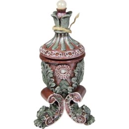 Ozdobna szkatułka z liśćmi