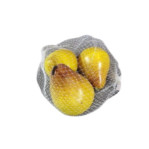 Siatka z Trzema Żółto-Brązowymi Gruszkami o Wielkości 9x8cm