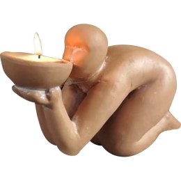 Świecznik Ceramiczny Klęczący Człowiek