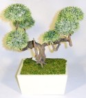 Sztuczne drzewko bonsai zielone