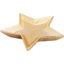 TALERZYK GWIAZDA CERAMICZNA ŚWIECZNIK 12 CM G