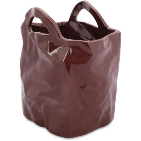 Wazon Brązowa Elegancja o Niepowtarzalnym Kształcie