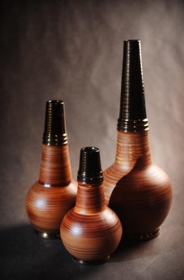 Wazon brązowy[QX82174-3]