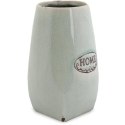 Wazon ceramiczny o wysokości 18 cm w stylu vintage w kolorze miętowym Home