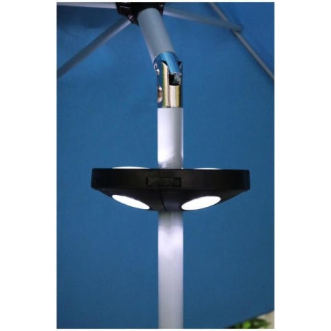 Wielofunkcyjna Lampa LED do Parasola Ogrodowego z Dwustronnym Źródłem Światła