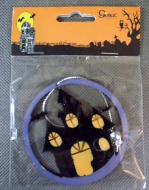 Zawieszka Kolekcjonerska Czarny Dom Strachu o Średnicy 8cm