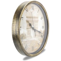 Zegar ścienny Paryski Łuk Triumfalny z płynną wskazówką sekundową