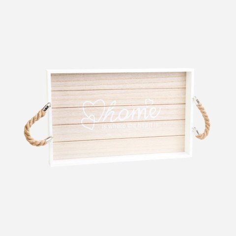 Zestaw Stylistycznych Tac z Uchwytem ze Sznurów dla Śniadań w Łóżku