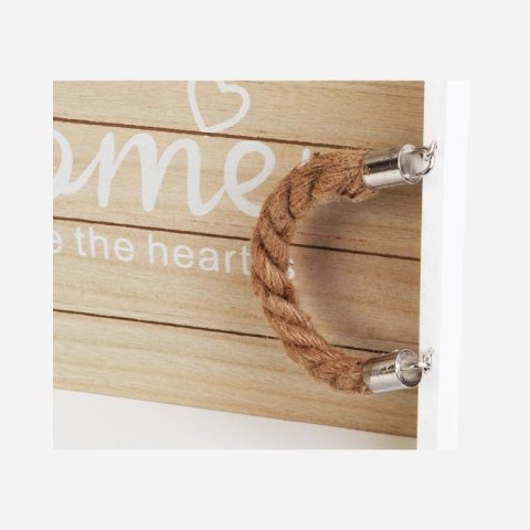 Zestaw Stylistycznych Tac z Uchwytem ze Sznurów dla Śniadań w Łóżku