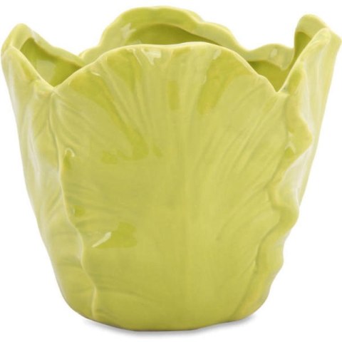 Zielona Miseczka Dekoracyjna w Kształcie Kwiatu