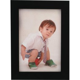 Czarna Ramka na Zdjęcie 15.5x12 cm do Powieszenia