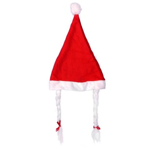 Czerwony Komplet Świąteczny dla Dzieci: Sukienka i Czapka w Stylu Śnieżynki