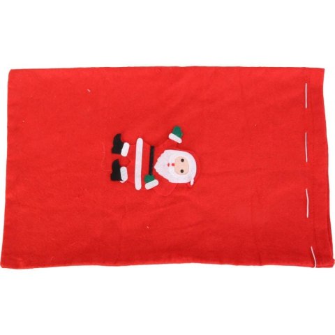 Czerwony Worek na Prezenty 40x30 cm z Materiału