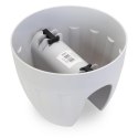 Doniczka na Balustradę Mrozoodporna i UV-Odporna Szara 20x26 cm LS7001S/Szary