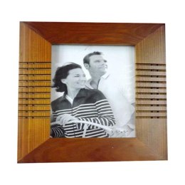 Drewniana ramka na zdjęcie dekoracja pozioma 19x14 cm